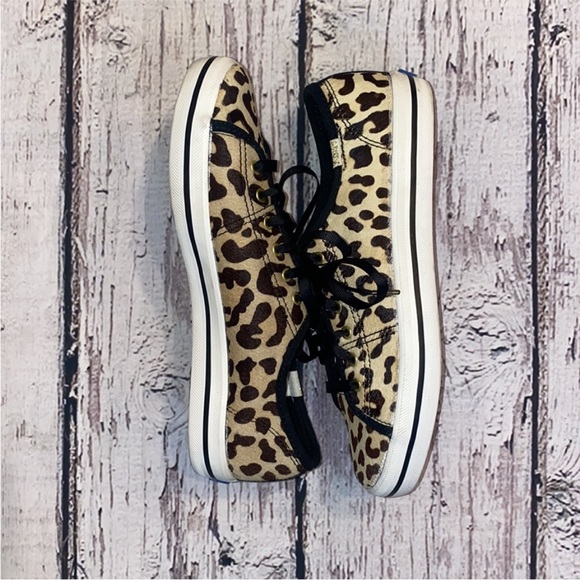 kate spade Leopard Print Sneakers NWOT - Picture 4 of 10
